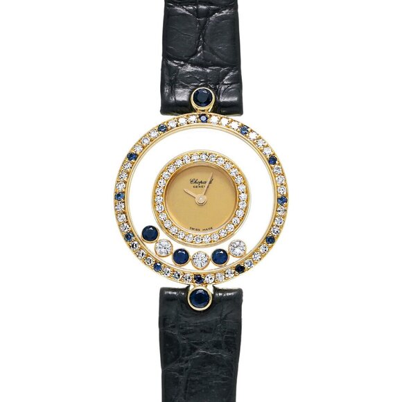 CHOPARD Happy Diamond 20/4191-23 Gold/diamond Ladies Watches quartz Used Ginzo - Picture 1 of 6